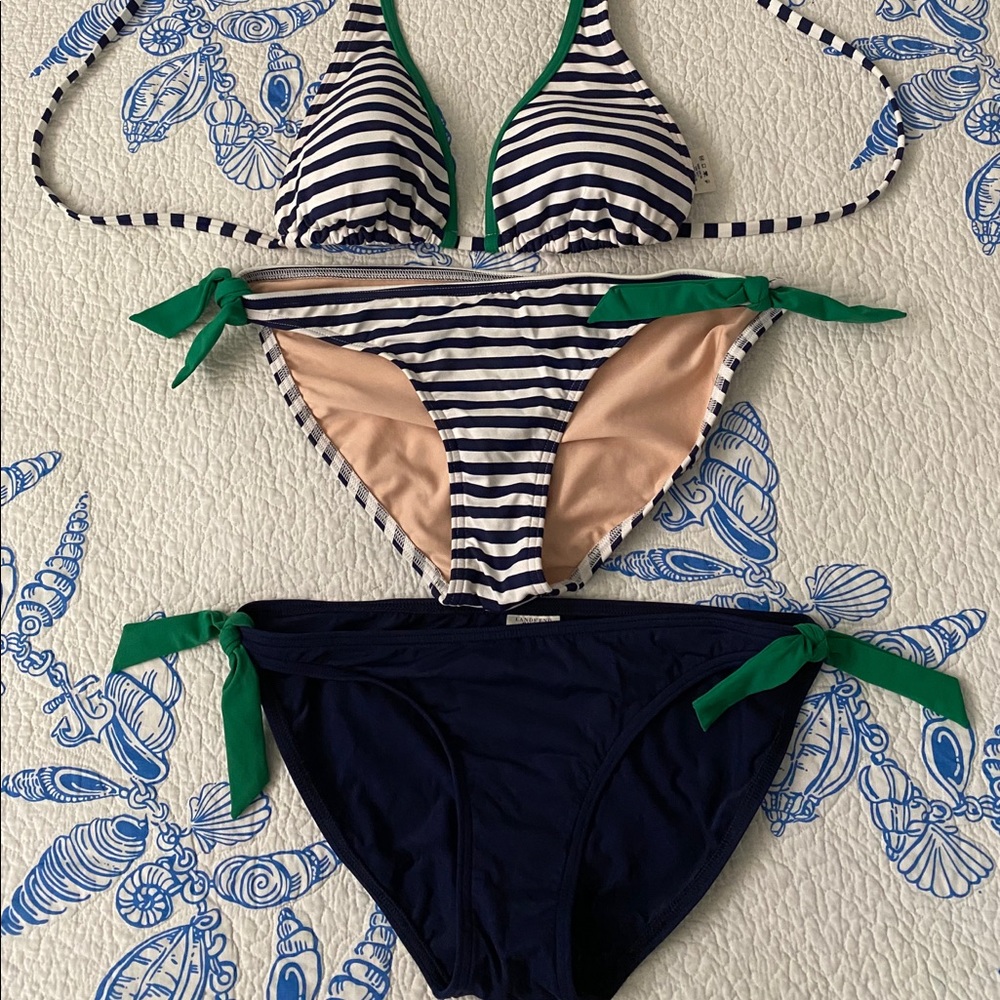 EUC Land’s End Canvas Nautical Bikini 👙